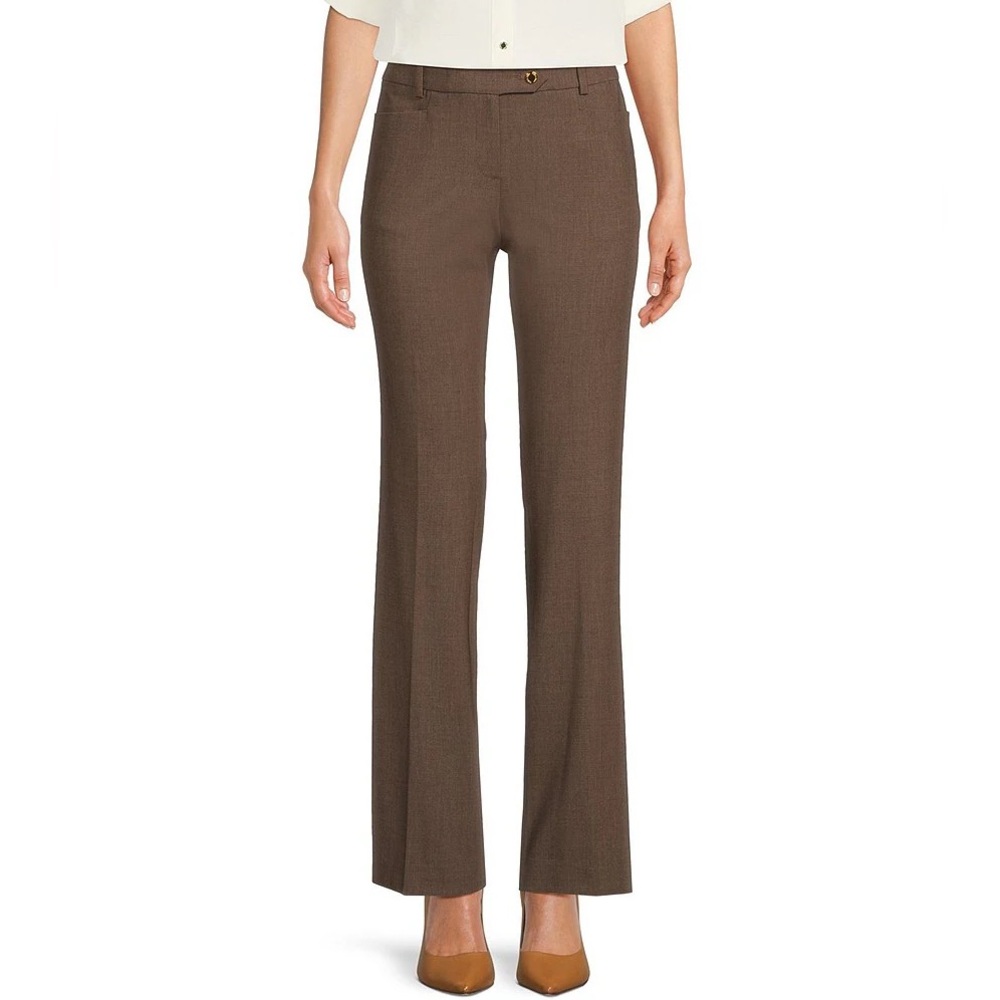 Calvin Klein Women's Brown Straight Leg Pants